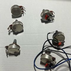 Electric Guitar acoustic various parts fender Stratocaster telecaster squier Ibanez esp Gibson  Jackson emg active cable Potentiometer A 500 K B 500 K volume tone switch socket 2 way mini toggle switch craft input jack neck plate nut saddle tuners machine