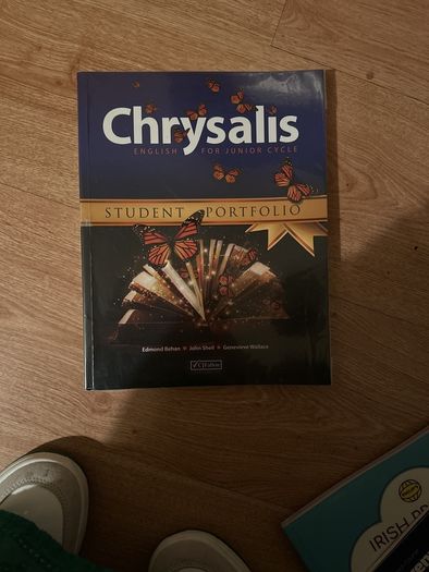 Chrysalis student book and portfolio