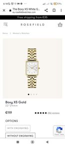 Rosefield watch