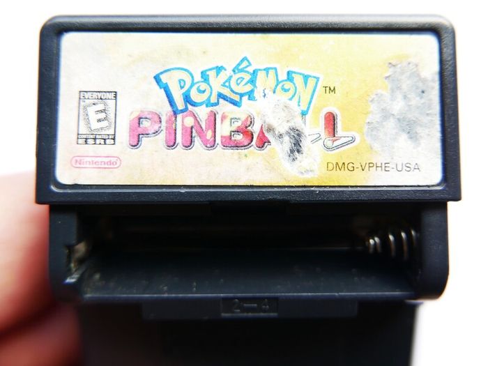 Pokemon Pinball (Nintendo Game Boy Color, 1999) TESTED WORKING -No Battery Cover
