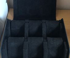 6 Slot Leather Watch Case
