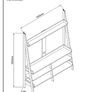 TV/media unit (Next Bronx ladder unit) Image 5