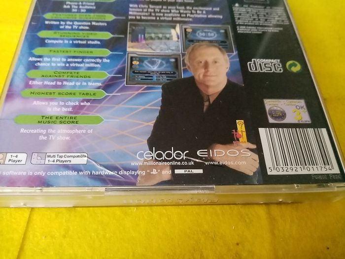 Who Wants to be a Millionaire? PlayStation 1 Ps1 Games PlayStation 2 Ps2 Games Original