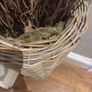 Very tall rattan planter with contorted willow Image 10