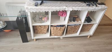 white table for Tv