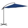 Cantilever Umbrella with Steel Pole 300 cm Azure Blue Image 3