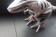 Robo Dinosaur white and grey@"