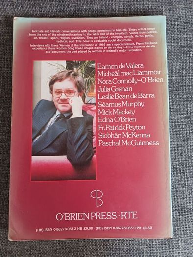 Donncha O Dulaing / Voices of Ireland/ 1984