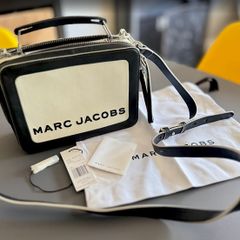 Marc Jacobs The Box 23 Bag . Black/White . 100% Leather . With Dust Bag & Tags