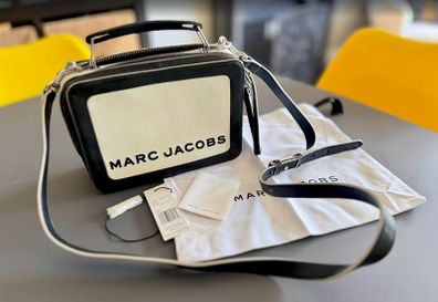 Marc Jacobs The Box 23 Bag . Black/White . 100% Leather . With Dust Bag & Tags