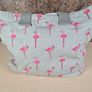 Sophie Allport Flamingo pattern shoulder bag handbag tote bag shopping bag canvas Image 2