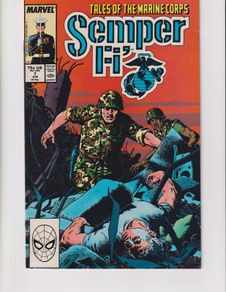 Semper Fi #7 Peacekeepers 1989 Marvel Modern Age Comic