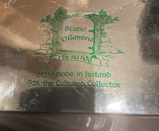 Studio O Gamhna handmade crib set