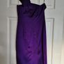 Karen Millen Satin Dress purple uk10 Image 7
