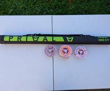 Primal Conquest 10ft #7 fly rod + reel with two spools and line.