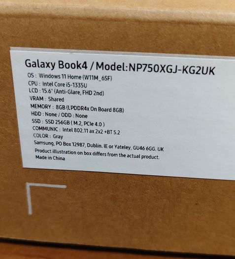 Samsung Galaxy Book 4 With Receipt