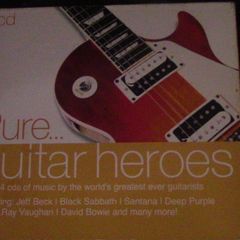 Pure Guitar Heroes - 4 x CD set (Rory Gallagher, Kansas, Judas Priest, etc.)