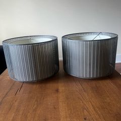 Next Jada Silver lamp shades