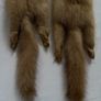 Vintage Real Fur Stole / Scarf Mink Style Retro Fur Wrap Image 2