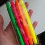 Slim highlighters 4 neon colors NEW Image 3