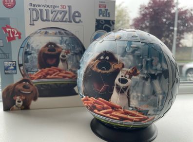 Ravensburger 3D The Secret Life of Pets Puzzle Ball