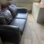 FREE 3 seater leather couch. MUST GO NOW Image 3