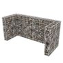 Gabion Triple Wheelie Bin Surround Steel Image 7