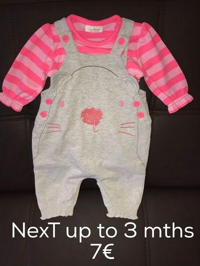 0-3 mths Baby clothes