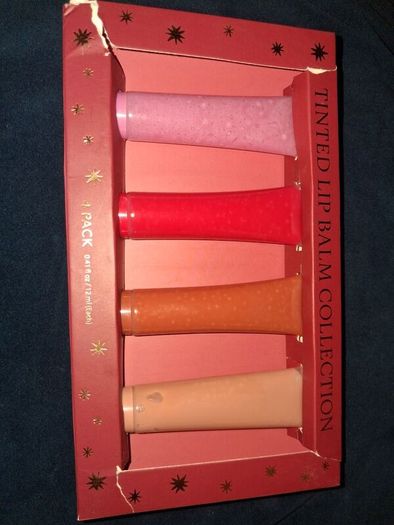Brand New Tinted Lip Balm Collection x4 Pack - RRP - 15.99