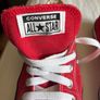Converse All Star Red Trainers - Canvas Shoes - Size 5 - 37.5 Image 2