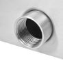 Pool Fountain Stainless Steel 45x30x65 cm Silver Image 5