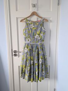 River Island Fit and Flare 1950s Style Dress Size 8