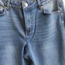 Dunnes Stores Blue Straight Leg Jeans Size UK 12 Never Worn Image 3
