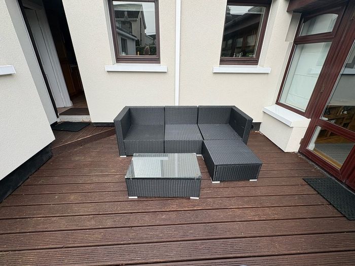 Rattan Garden Sofa