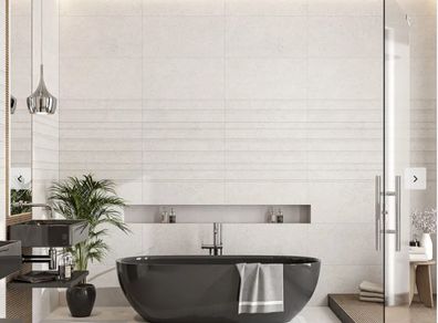 30x60 Concrete Beige Rectified Porcelain Tile