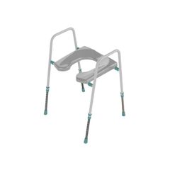 Prima Raised Toilet Seat and Frame
