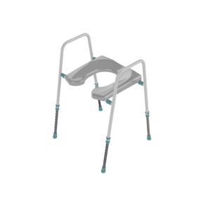 Prima Raised Toilet Seat and Frame