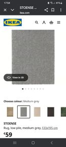 ikea medium rug