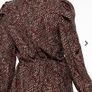 AX Paris Red Animal Print Puff Sleeve Skater Dress BNWT Image 3