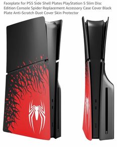 Spider man PS5 slim disc edition face plate accessory