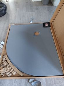 Truestone | Offset Quadrant Shower Tray