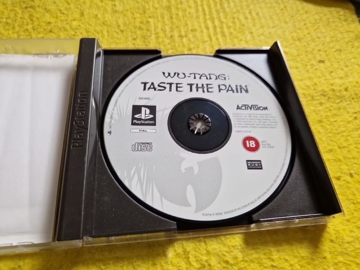 Wu Tang Taste the Pain PlayStation1 Ps1 PlayStation2 Ps2 Games Original