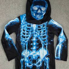 Halloween Skeleton Costume 7-8yrs