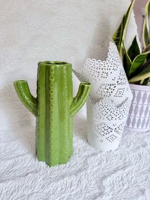 Vase And Ikea Tea Light Holders Set