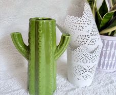 Vase And Ikea Tea Light Holders Set