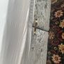 Grey velvet Double bed frame Image 2