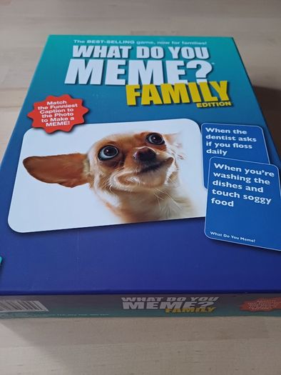 What Do You Meme Family Edition Party Card Game 2019