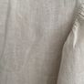 dress Bnwt Zola 100% linen dress onesize oatmeal bell sleeved dress Image 4