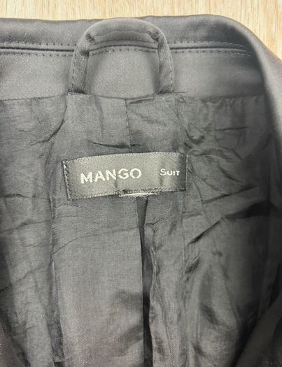 Mango suit satin look jacket