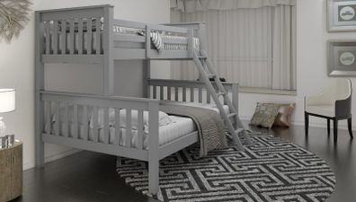 Double and single bunk bed